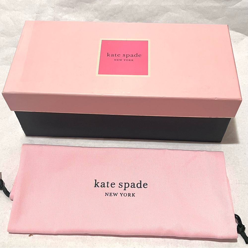 Kate Spade Empty Shoe Box and Pink Dust Bag
